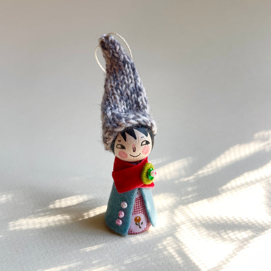 Looby Pixie Ornament #3