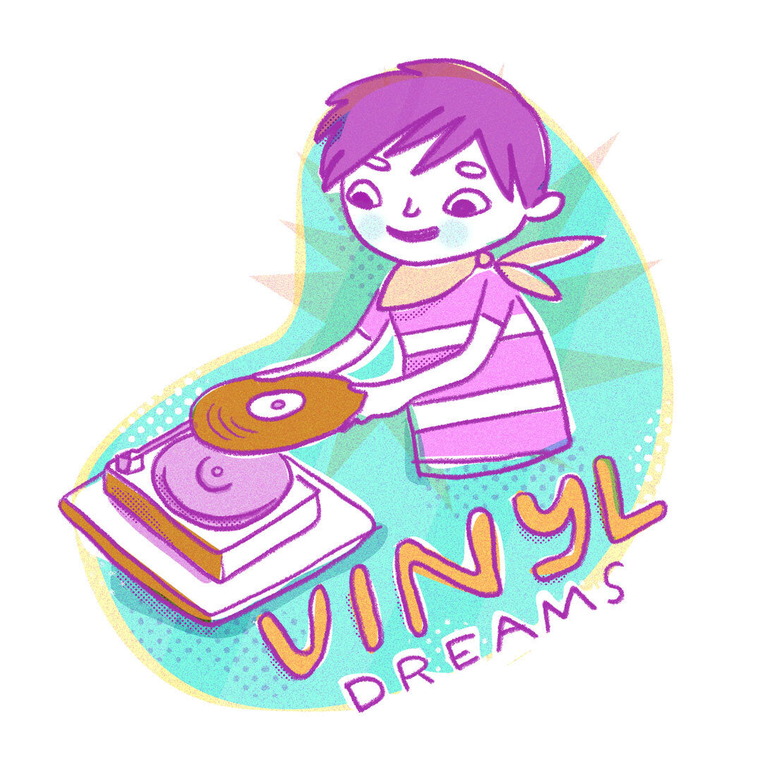 Vinyl Dreams Vinyl Sticker